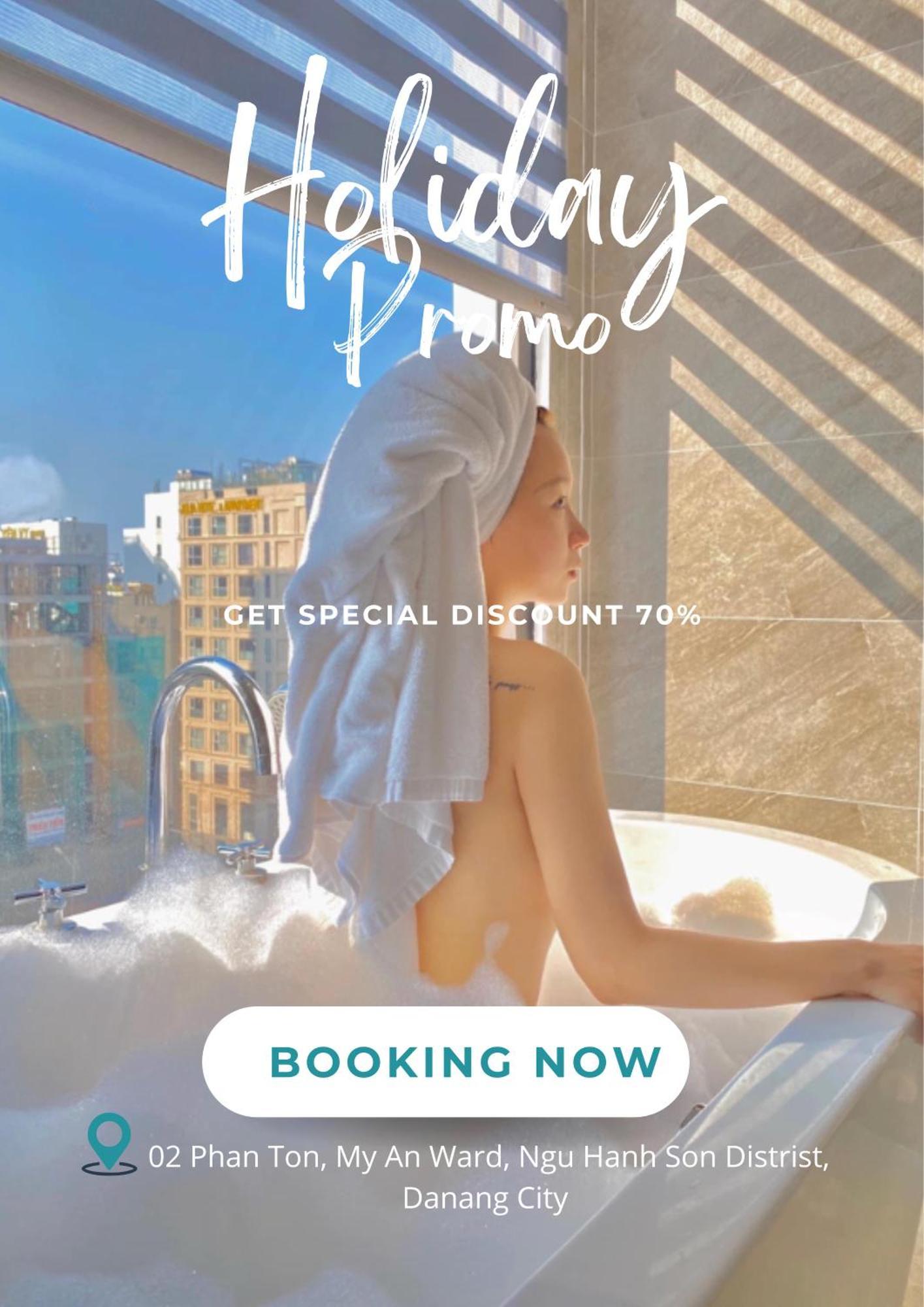Minh Chau Premium Hotel Danang Bagian luar foto