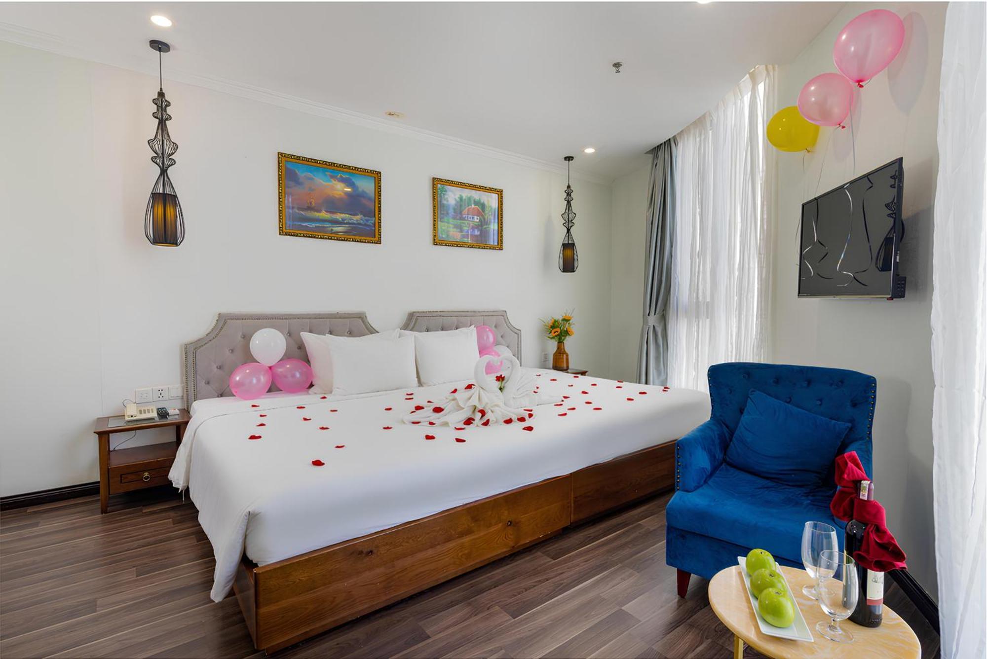 Minh Chau Premium Hotel Danang Bagian luar foto