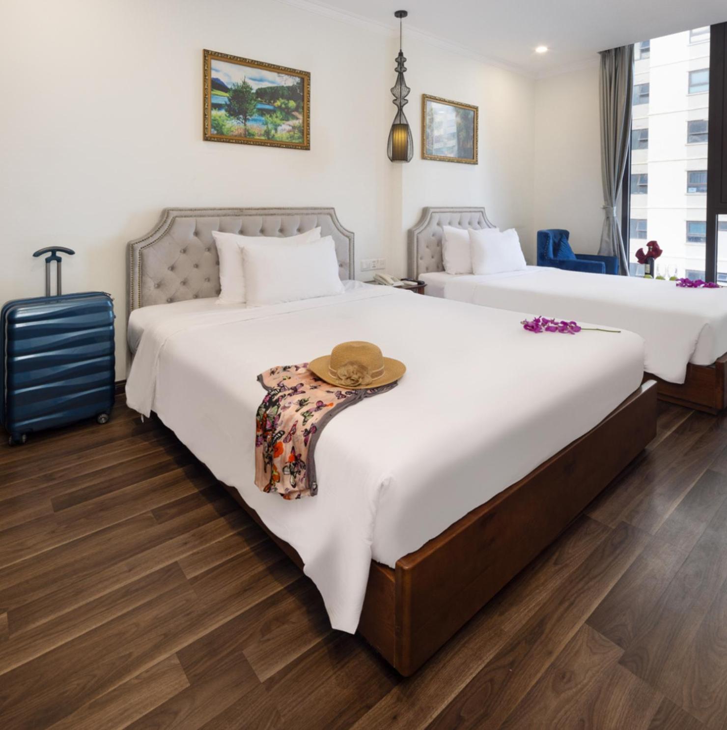 Minh Chau Premium Hotel Danang Bagian luar foto