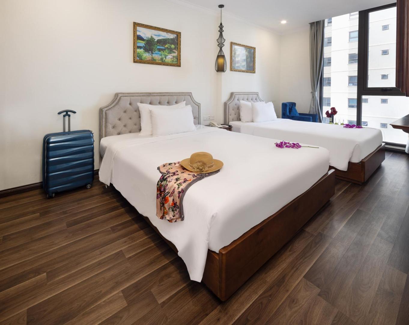 Minh Chau Premium Hotel Danang Bagian luar foto
