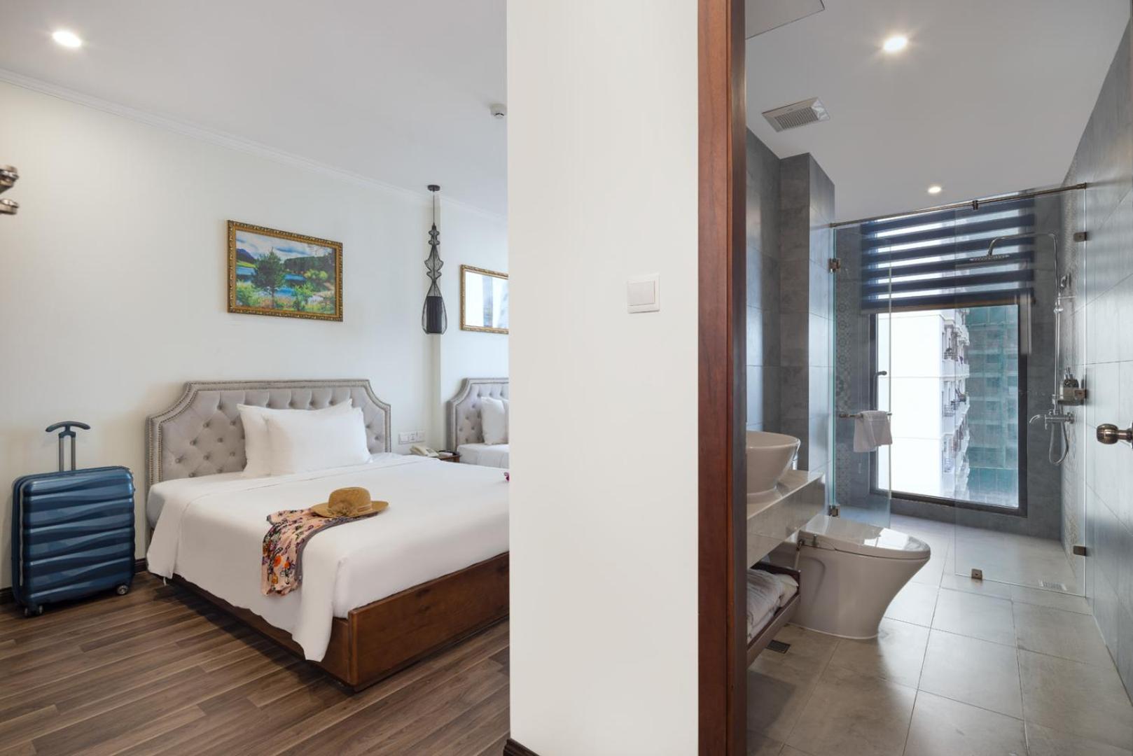 Minh Chau Premium Hotel Danang Bagian luar foto