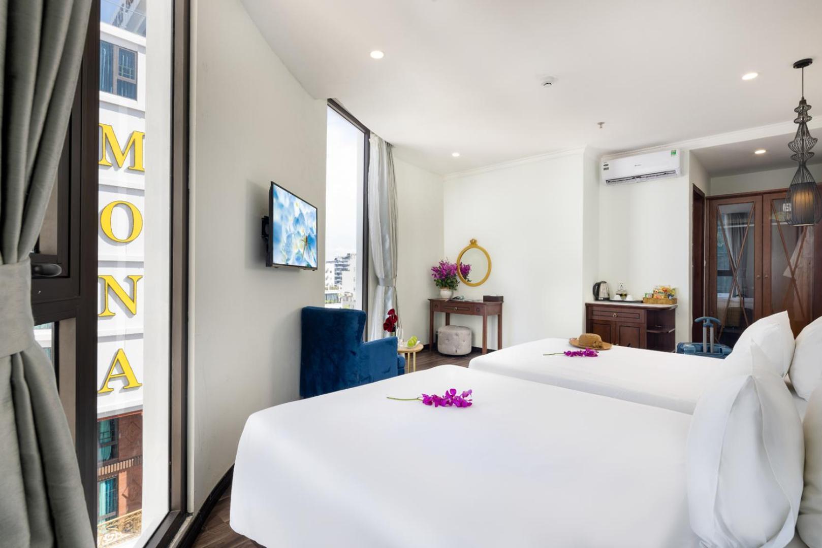 Minh Chau Premium Hotel Danang Bagian luar foto